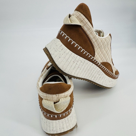 Women Persephone Chunky Platform Heel Fashion Tan Universal Thread Sneakers Sz 9 - Picture 3 of 8